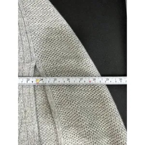 Banana Republic Womens Gray Oversized Sleeveless Zip Front‎ Sweater Vest M/L thumbnail 9