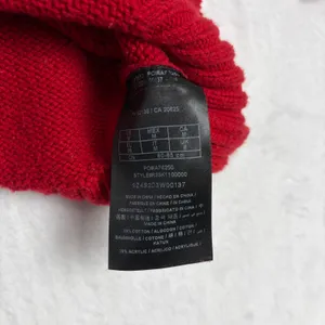 GUESS Cable-Knit Turtleneck Sweater Dress Women's M Red Parisian Holiday Party thumbnail 9