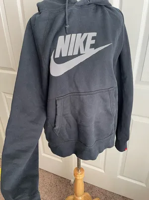 Nike Sweatshirt Color washed out Black Large thumbnail 1