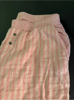 Victoria’s Secret Pink Striped Pajama bottoms Women’s medium thumbnail 2
