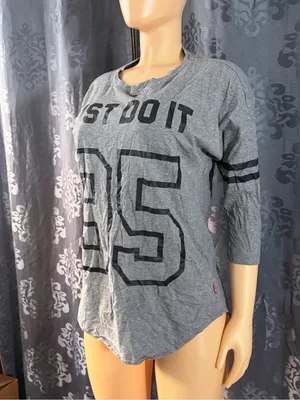 Nike Gray 'JUST DO IT' 95 Long Sleeve Shirt thumbnail 3