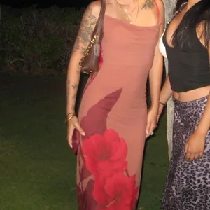 Windsor nude floral maxi dress thumbnail 2