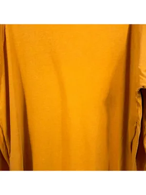 We The Free Mustard Cowl Neck Tunic Top Medium thumbnail 3