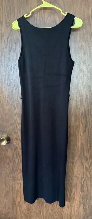 Lulus Sleeveless Sweater Bodycon Midi Tank Dress with a Scoop Neckline thumbnail 1