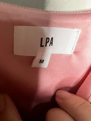 LPA Revolve Multi Ruffle Pink Blossoms Floral Spaghetti-Strap‎ Mini Dress thumbnail 6