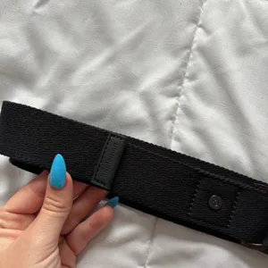 Lululemon Black Woven Yoga Mat Strap D-Ring Adjustable One Size Carry Accessory thumbnail 3