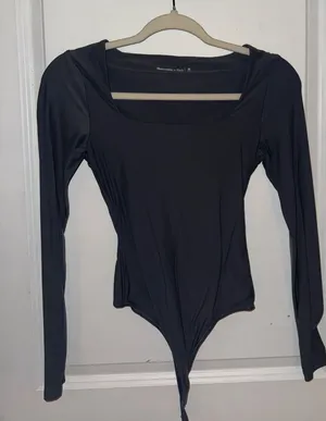 Abercrombie Gray Bodysuit thumbnail 1