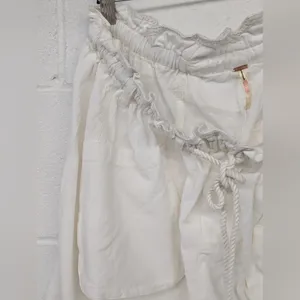 New Free people this is the one pant trouser white szS Small harem solid white thumbnail 6
