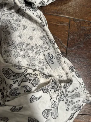 Hollister White Bandana Top thumbnail 4
