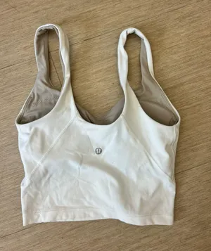 Lululemon White Align Tank thumbnail 2