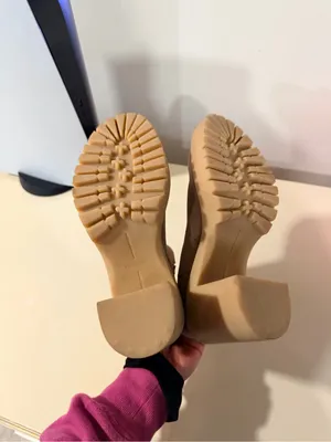 Dolce Vita Taupe Suede Platform Chelsea Heeled Boot thumbnail 11