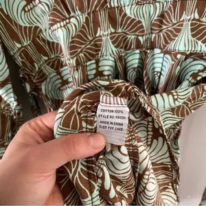 • tulle los angeles printed tie waist dress • thumbnail 8