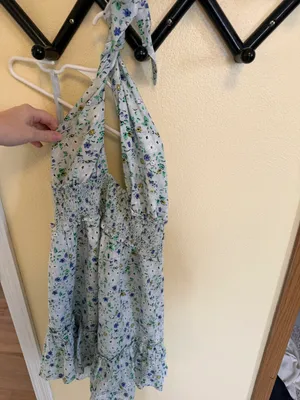 Aerie Plunge Tie Dress thumbnail 4