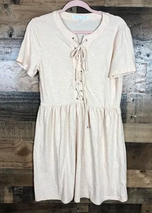 English factory‎ peach dress women’s size small thumbnail 1