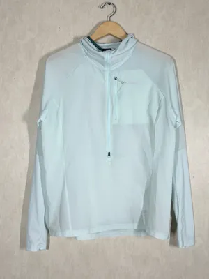 Patagonia Women’s Airshed Pro Pullover Jacket Super Lightweight in Wispy Green L thumbnail 6