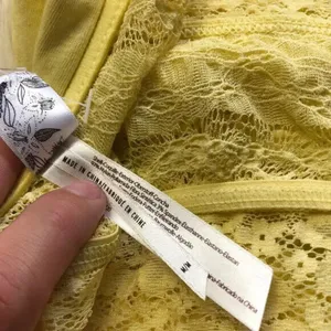 Free People Lace Bandeau Lemon Yellow Meri thumbnail 7