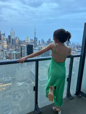 Green Zara Dress thumbnail 3