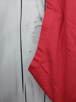 Aritzia’s Wilfred Red Ruched Drawstring Crop Casual Athleisure Minimalist Tee thumbnail 6