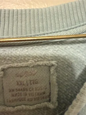 Aerie Light Ment color Crewneck Pocket Sweater XXL thumbnail 3