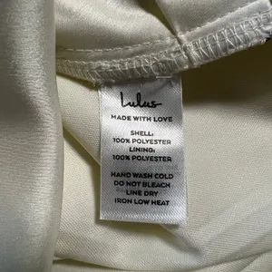NEW Lulus Always Celebrating Ivory Satin Off-the-Shoulder Mini Dress Size L thumbnail 10