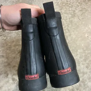 Sleek Black Chooka Women’s Ankle Rain Boots- Size 9 thumbnail 3