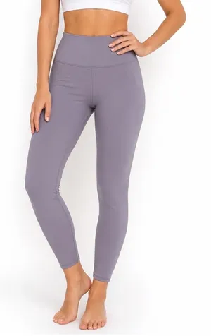 Alo Yoga Airlift High Waist Leggings Purple Lavender Size L thumbnail 1