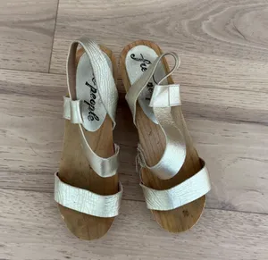 Free People Wedge Sandals thumbnail 1