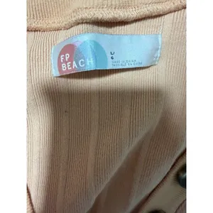 Free People Beach‎ Sunflower Maxi Dress Peach Women's Size Large thumbnail 10