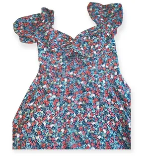 GB Keyhole Floral Dress Junior Size L thumbnail 3