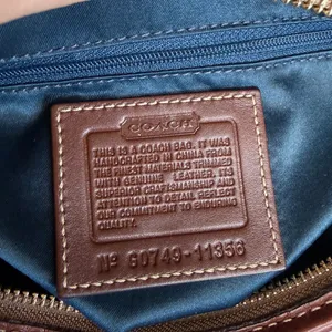 y2k Coach Bleeker 11356 Holiday Patchwork Hobo Bag Purse thumbnail 4