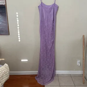 House of CB Antonina Orchid Lace Corset Maxi Dress Purple Size M Regular Cup A-C thumbnail 10