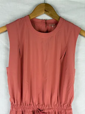 CALIA by Carrie Underwood Women's Dolphin Hem Extended Shoulder Dress Rose XS thumbnail 2