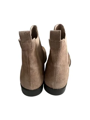 FIND Tan Suede Flat Ankle Boots Size 8.5 / 39 thumbnail 8