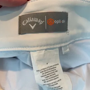 Callaway Opti Dri White Skort - size 4 thumbnail 5