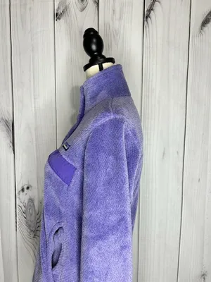 Patagonia Women's Re-Tool Snap-T Fleece Pullover Purple Polartec Size M thumbnail 7