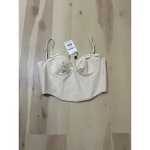 Anthropologie NWT Rumored Women Large Corset Top Coquette Vintage Quiet Luxury thumbnail 5