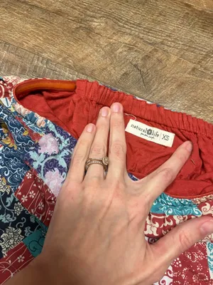 Natural Life Boho Bandana Rayon/Viscose Blend Top Size XS thumbnail 2