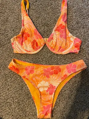 Cabana Del Sol Bikini Set Pink thumbnail 1