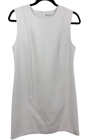 T Alexander Wang Sleeveless‎ Shift Dress White 6 thumbnail 1