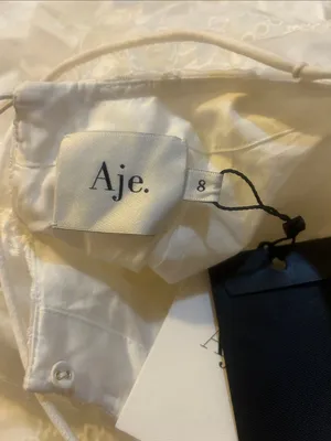 AJE MERRITT EMBROIDERED GOWN Dress Original Price $1099 USD size AU8/US 4 thumbnail 10