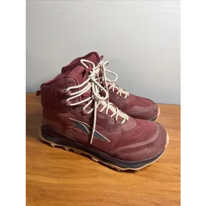 Altra Lone Peak All Weather Mid Hiking Boots Womens 6 Red ALOA4VRA666 Waterproof thumbnail 6