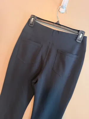 Halara Small Womens flare work pants Black High-Waisted Flare Leg Pants Size S N thumbnail 6