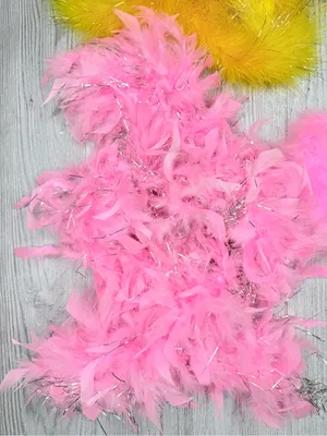 Vintage feather boas and fans / hair piece accessories glitter costume cosplay thumbnail 4