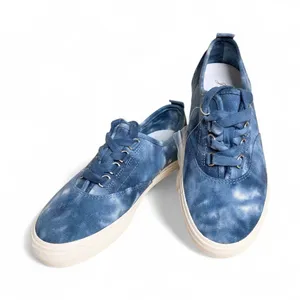 J. Crew Harbor Blue Tie-Dye Sneakers Size 6H (6.5) NWOT thumbnail 1