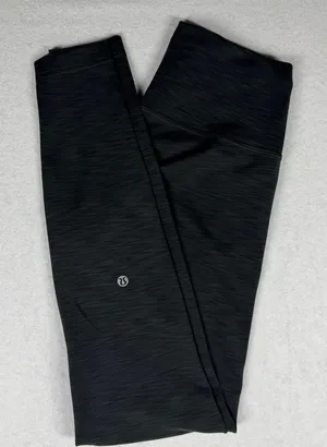 Lululemon Wunder Under High-Rise Leggings Size 8 Gray Heather 28” thumbnail 1