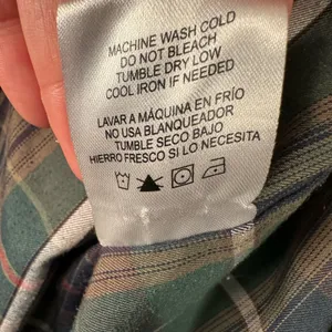 Pendleton Womens Small Flannel Plaid Lined Hooded Parka Barn Chore Coat Blue thumbnail 13