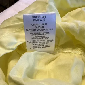 NWT For Love & Lemons Yellow Rana Mini Dress - Size Large thumbnail 5