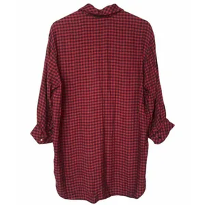 Zara Checkered‎ Plaid Long Sleeve Tunic Dress XS thumbnail 3
