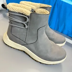 Khombu Sarah Boots Women's Gray Ankle Boot Bootie thumbnail 1