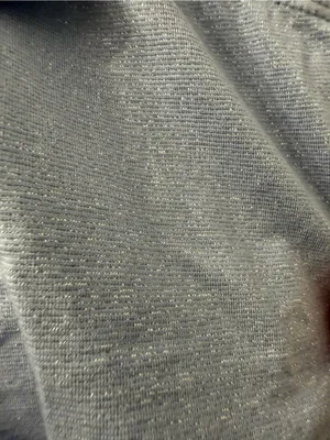 Cupshe Sparkle Wrap-Front Long Sleeve Bodysuit - Periwinkle thumbnail 4